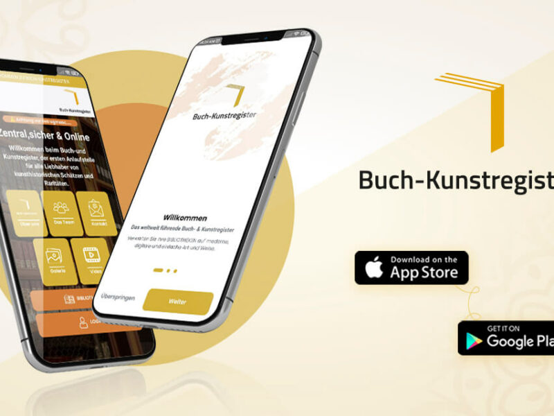 Buch & Kunstregister App